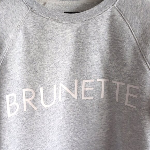 Brunette The Label  Classic Crew Neck Sweatshirt - Picture 4 of 5
